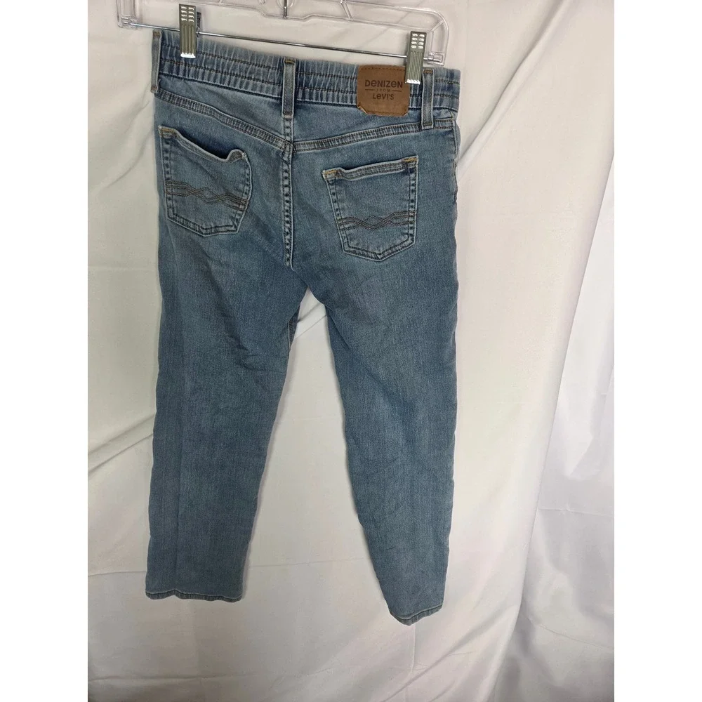 Denizen from Levis Boys Light Wash Elastic Waist Blue Denim Jeans
